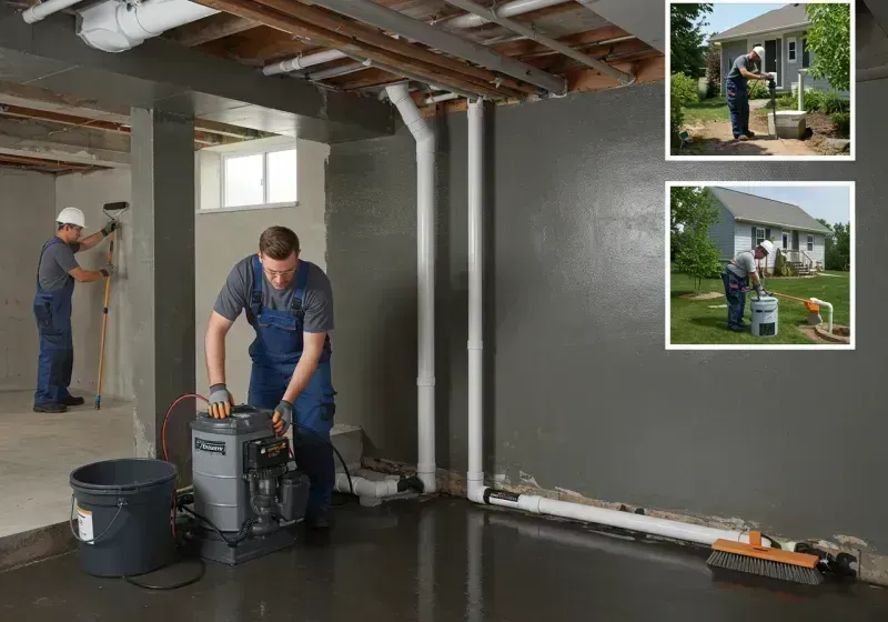 Basement Waterproofing and Flood Prevention process in Moorefield, WV